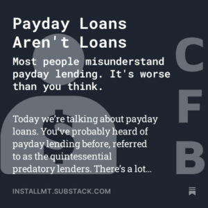 CFB payday loans image